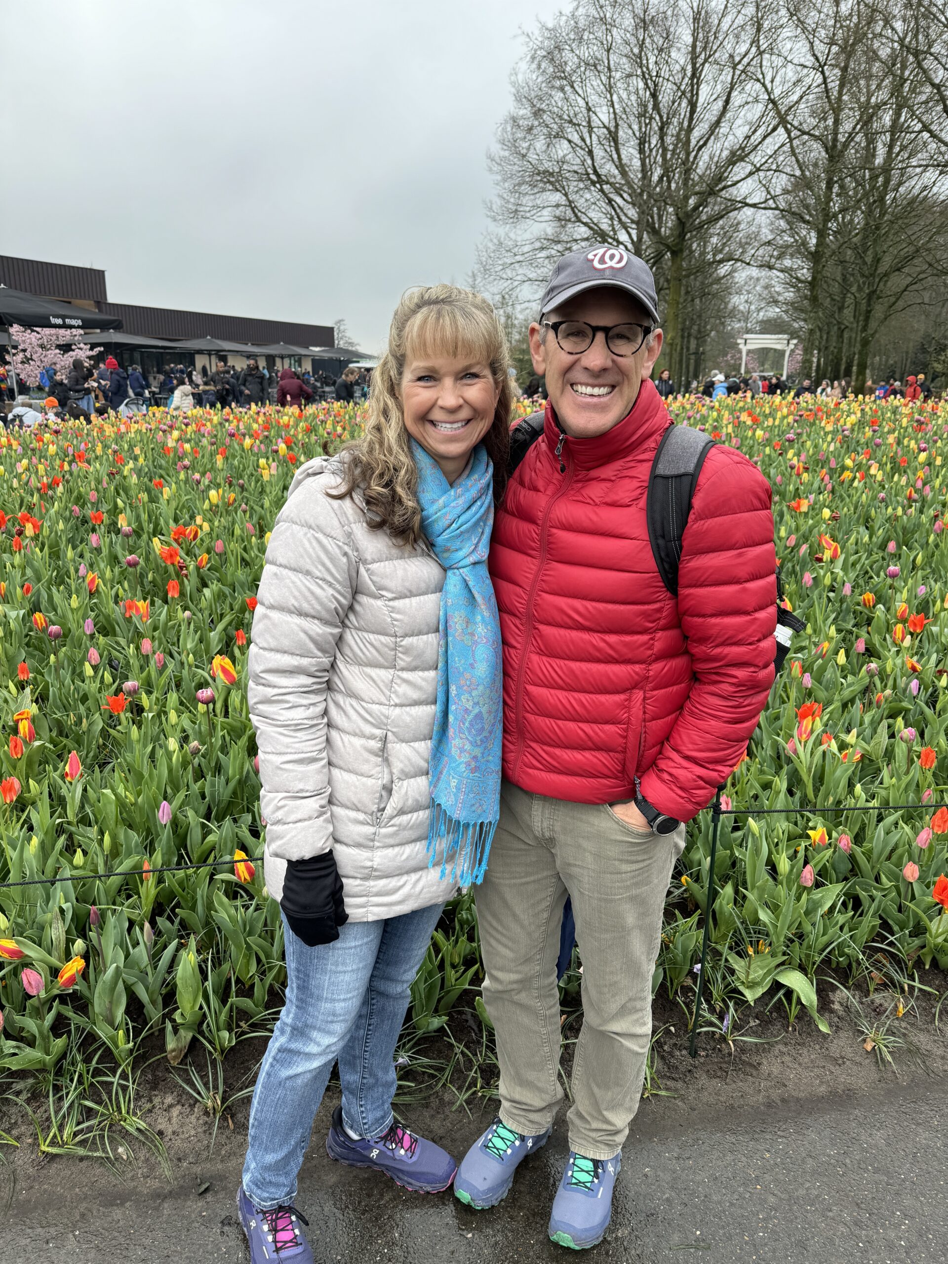 Spring tulips in The Netherlands - one of our favorite parts of the trip and a highlight of all visitors from across the world this time of year in The Netherlands and Belgium.